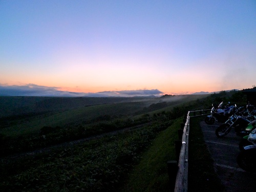 夕暮れの開陽台